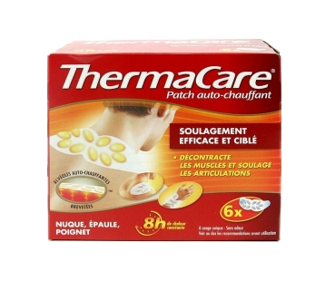THERMACARE Patch Auto-chauffant Nuque, Epaule, Poignet (X6 patchs)