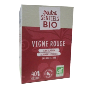 NUTRISANTE Nutrisentiels Vigne Rouge (40 gélules) BIO