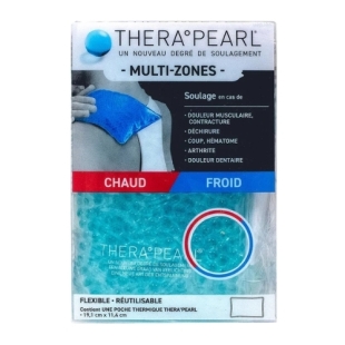 thera pearl multizones compresse chaud froid perle douleur muscle coup hématome