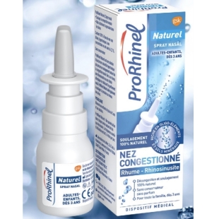 PRORHINEL Spray Nasal Rhume Rhinosinusites 100% Naturel (20ml) Dès 3 ans