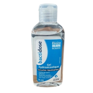 BACTIDOSE - Gel Hydroalcoolique Désinfectant pour les Mains - 75 ml
