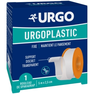 URGO - Urgoplastic  sparadrap discret - transparent - 2.5cmx5m