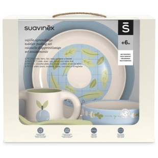Suavinex - Vaisselle D'apprentissage 6mois+ - 2 Couleurs disponibles