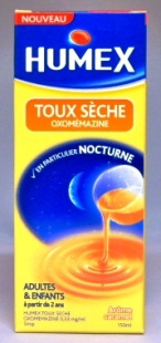 HUMEX Sirop Toux Sèche Nocturne (150 ml)