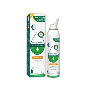 PHYTOSUN AROMS Spray Nasal Lavage Nez Eau de mer HYPERTONIQUE (100ml)