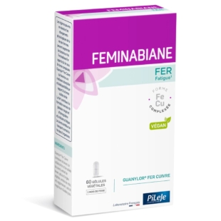 FEMINABIANE Fer (60 gélules) Pileje