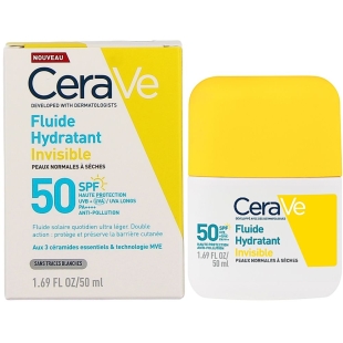 CERAVE - Fluide Hydratant Invisible SPF50 - 50ml