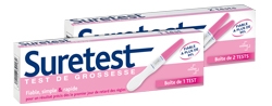 SURETEST Test de Grossesse (2 tests)