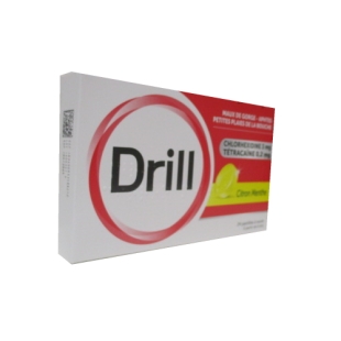 DRILL Citron Menthe (24 pastilles)