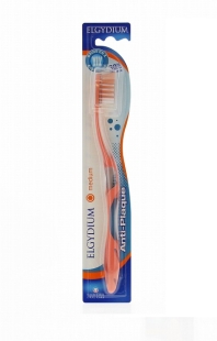 ELGYDIUM Anti-Plaque Brosse à Dents Medium