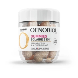 Oenobiol Solaire 2en1 60 gummies