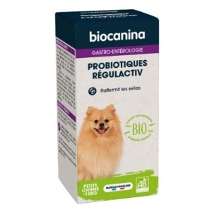 BIOCANINA - Probiotiques Régulactiv Bio Petits Chiens 45 g