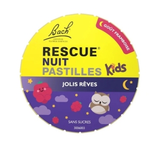 RESCUE - Rescue Kids Nuit, Pastilles framboise 