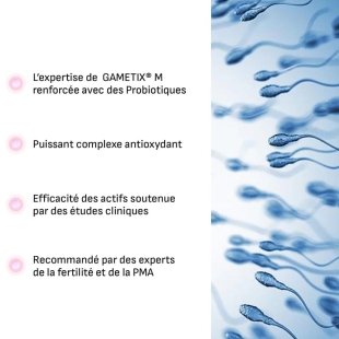 DENSMORE - Gametix M Biotic+ Fertilité Masculine - 30 sachets
