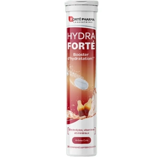 Boîte de Forté Pharma Hydra Forté - 24 comprimés effervescents - hydratation - électrolytes - vitamines