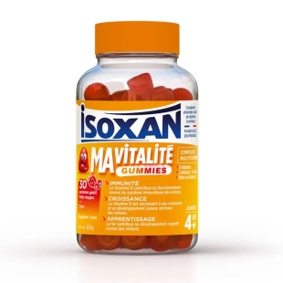 Isoxan Ma Vitalité 4 ans+ - 30 Gummies goût Fruits Rouges