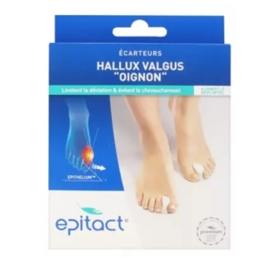 EPITACT - Ecarteurs Hallux Valgus "Oignon" - 2 unités 