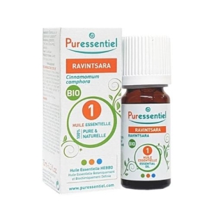RAVINTSARA Huile Essentielle BIO (10 ml) Puressentiel 