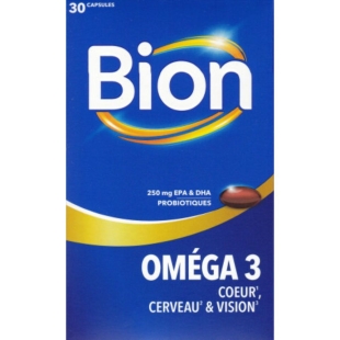 BION - Oméga 3 - 30 capsules