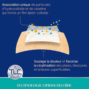 URGO - Brûlures Blessures Superficielles - 4 Pansements Stériles