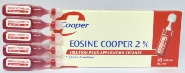 EOSINE 2% COOPER bte de 10 unidoses