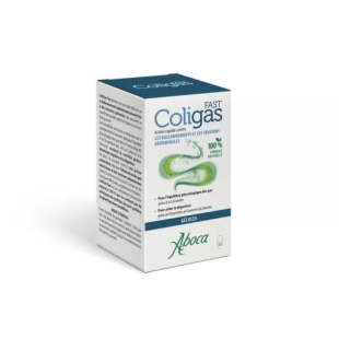 Coligas Fast - Ballonnements et Tensions Abdominal - 50 Gélules - Aboca 