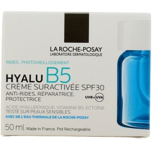 LA ROCHE POSAY - Hyalu B5 Crème Suractivée SPF 30 - Pot 50 ml