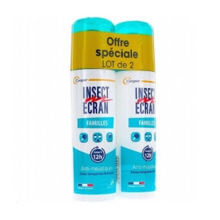 INSECT ECRAN  - Familles - Anti-moustiques Promo 2 Spray 100ml