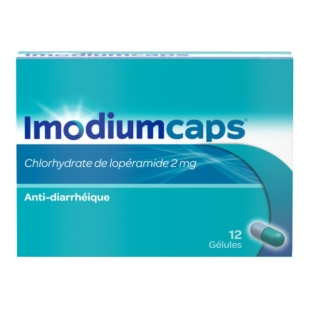 IMODIUM CAPS capsules boite de 12 gélules