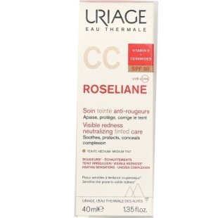 URIAGE - Roséliane CC Cream, Teinté SPF30 - 40 ml