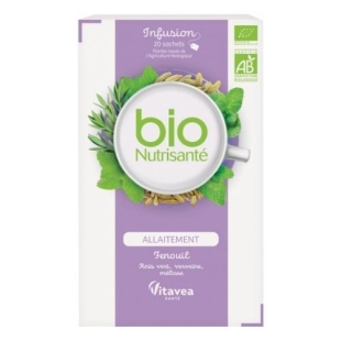 NUTRISANTE BIO Infusion Allaitement Fenouil 20 sachets