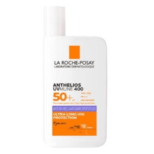 LA ROCHE POSAY - Anthelios UVMune 400 Fluide Solaire Anti Tâches SPF50 -  50ml