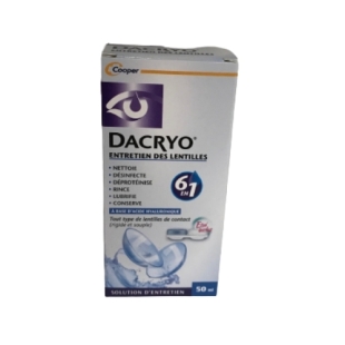 DACRYO Entretien Des Lentilles 6 en 1 (50 ml) Cooper