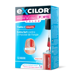EXCILOR - Mycose Forte - Traite Et Couvre Rouge - 30ml +8ml