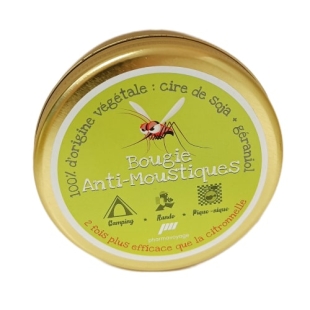 PHARMAVOYAGE - Bougie Anti-Moustiques - 1 Bougie