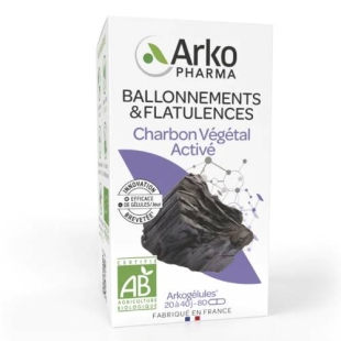 ARKOGELULES - Charbon Végétal Activé Bio - Contenance Au Choix