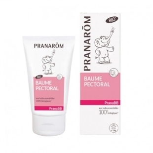 baume pectoral bebe pranabb pranarom huiles essentielles bio massage apaisant thorax dos vanille