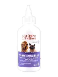 CLEMENT THEKAN Soin des Oreilles Chiens et Chats (118 ml)