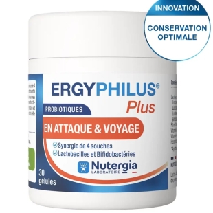 ERGYPHILUS plus - Probiotiques - 30 gélules