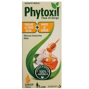 PHYTOXIL Sirop Toux Sèche + Gorge Double Action (100ml)