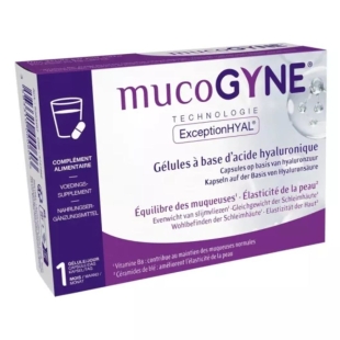 MUCOGYNE Acide Hyaluronique - 28 gélules - 1 mois