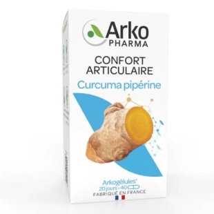 ARKOGELULES Bio - Curcuma Pipérine Arkopharma - 40/130 Gélules