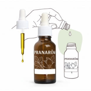 Flacon Pipette Vide Verre Ambré Aromathérapie Huiles Essentielles Mélange