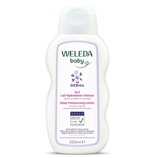 WELEDA Derma Baby - Lait Hydratation Intense 3 en 1 - 200 ml