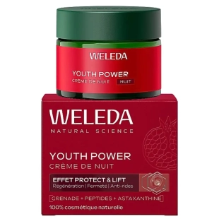 WELEDA - Youth Power Crème de nuit Grenade - Pot 40ml