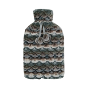 BOUILLOTTE Eau Caoutchouc avec Housse Décorée (2L)