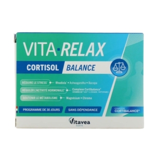 Vitavea - Relax Cortisol Balance , 30 gélules