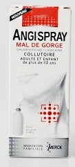 ANGISPRAY Collutoire 40 ml