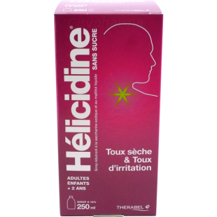HELICIDINE sirop sans sucre fl 250ml