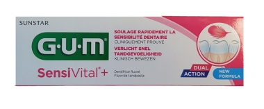 GUM SENSIVITAL Gel dentifrice Dents sensibles (75ml)